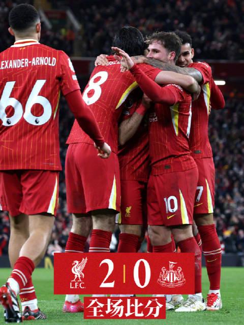 利物浦客场取胜，领跑积分榜不动摇