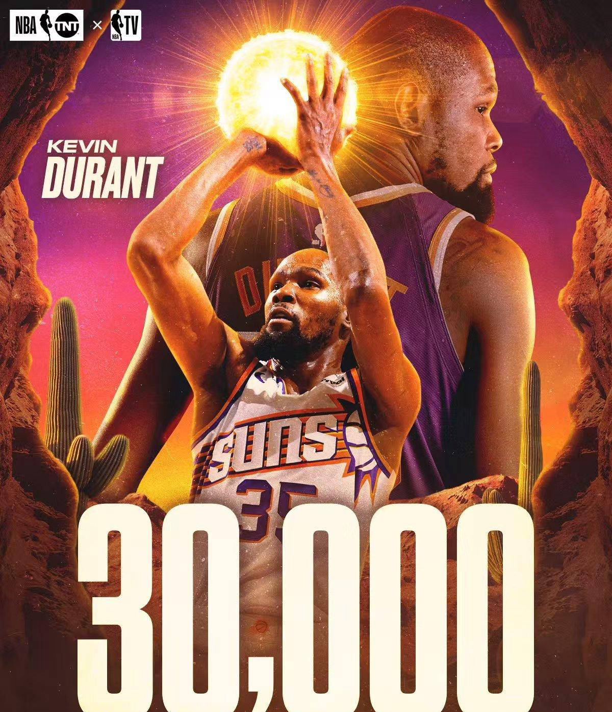 杜兰特在欧冠中登顶梅西，表现神勇