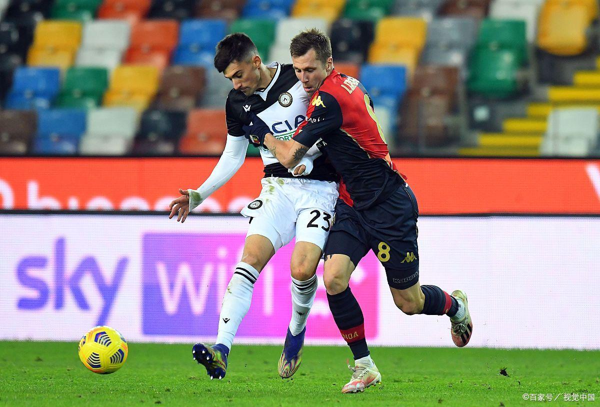 乌迪内斯前锋两连斩，展现火热进球状态的简单介绍